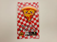 Large Acrylic Peppy Roni Pizza Pin