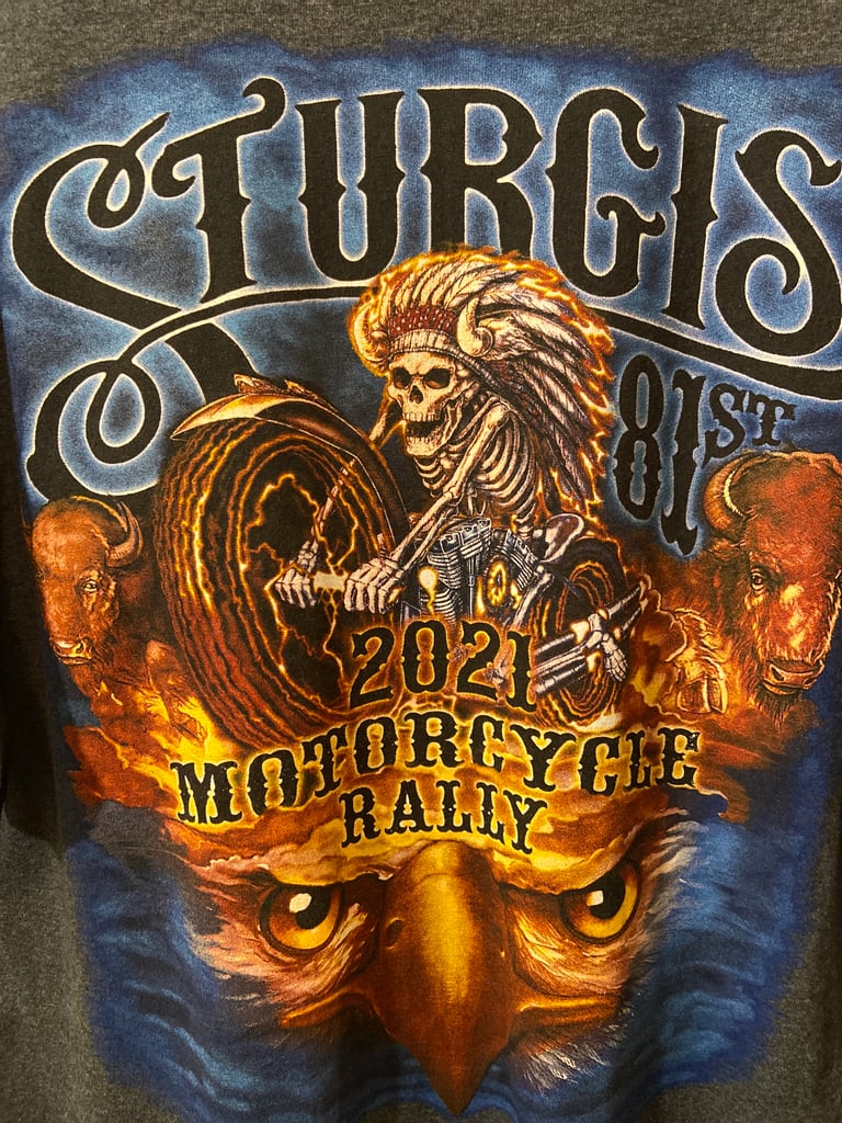 (XL) Sturgis Motorcycle T-shirt Image 4