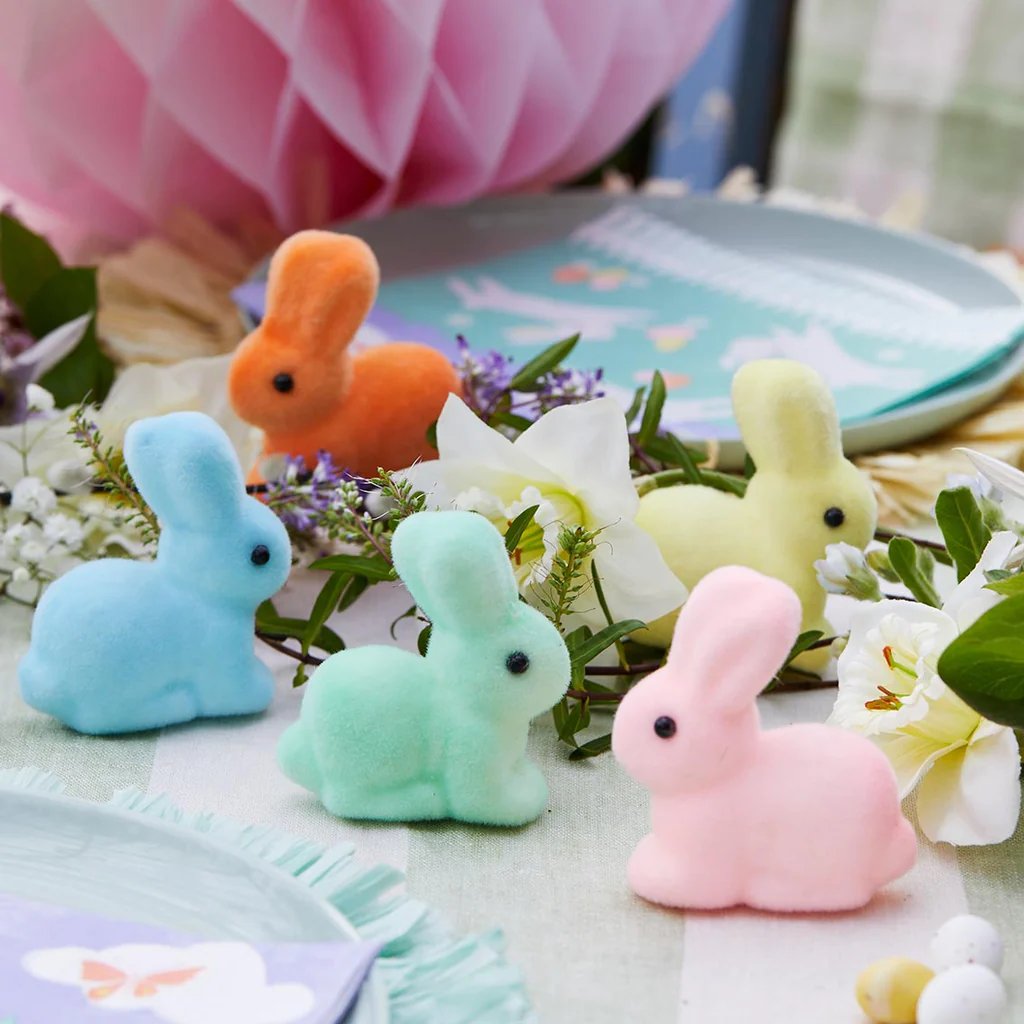Pastel Felt Bunny Set | The Crafty Squirrel