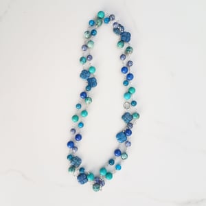 Lapis & Turquoise Mix Eden Necklace