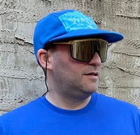 Image 1 of Water Blue Fleece Long Bill Hat