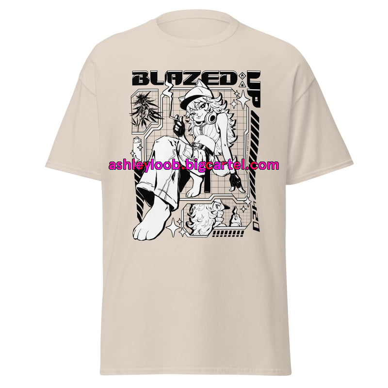 Blazed Up weed cat shirt