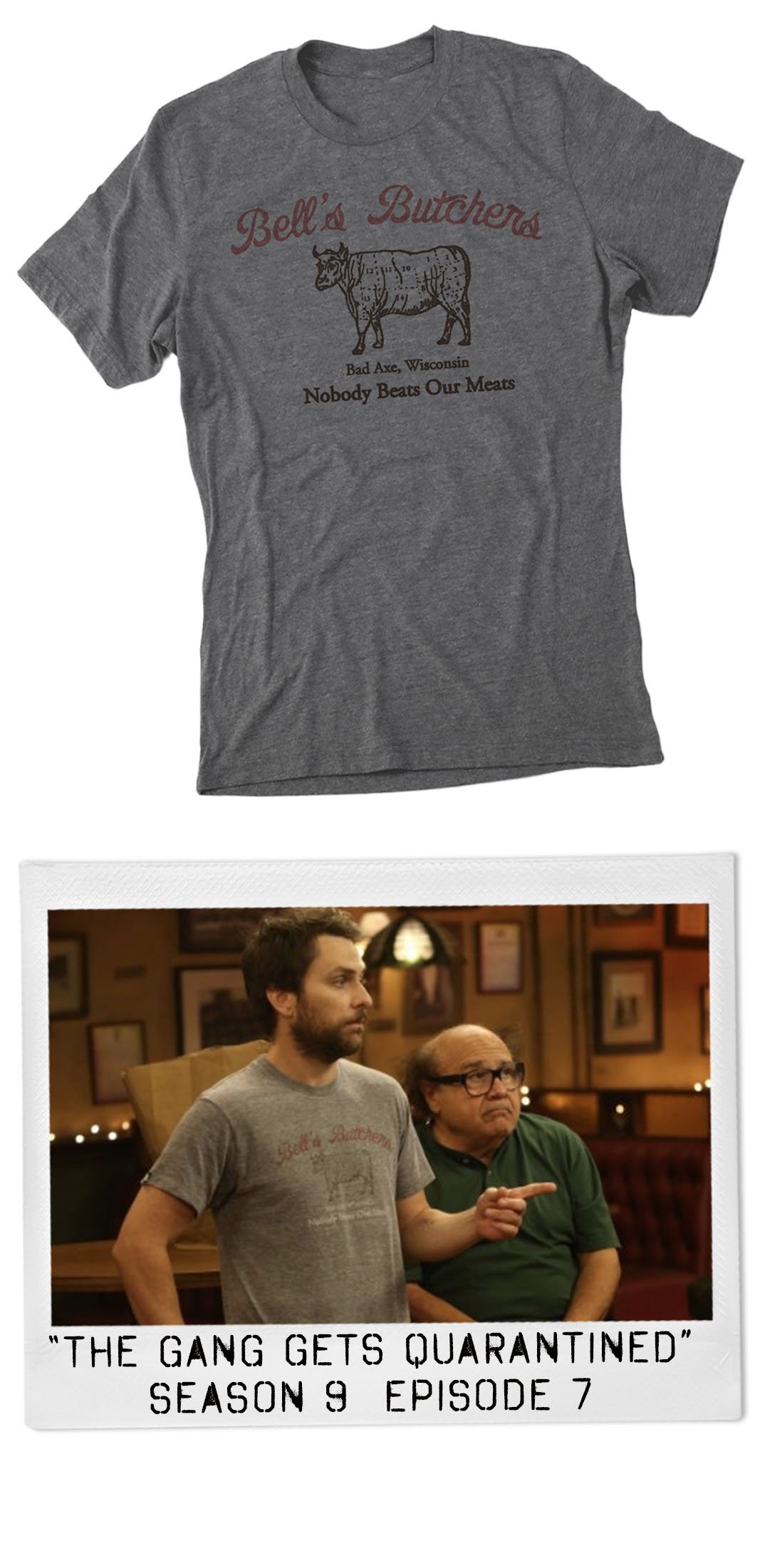 Image of Bell's Butchers grey crew