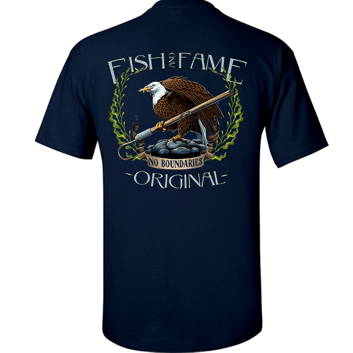 NO BOUNDARIES X (navy) | FISH AND FAME BRAND MFG.