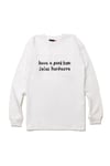 Peace System L/S Tee (WHITE) 