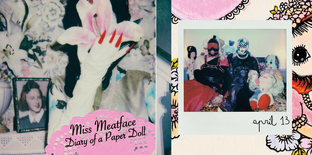 MISS MEATFACE - 'DIARY OF A PAPER DOLL' LIMITED EDITION 2020 ZINE