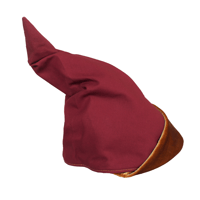 Image 2 of Maroon Gold Enchanted Hat