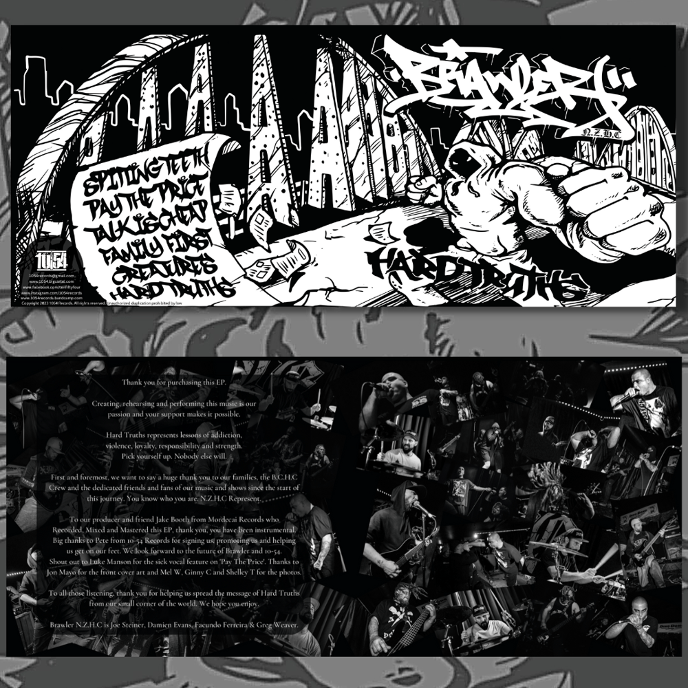 Brawler - 'Hard Truths' CD Digipak