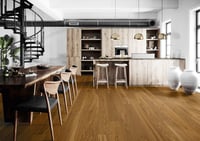 Image 2 of 14 x 155 Dark Oak Brushed Matt Lacquered