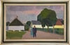 Richard Bjorklund (1897-1974) 'A walk in the country’