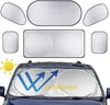 6 Pcs Universal Full Car Window Sunshade