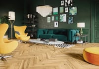 Image 2 of 14 x 110 Natural Oiled Herringbone