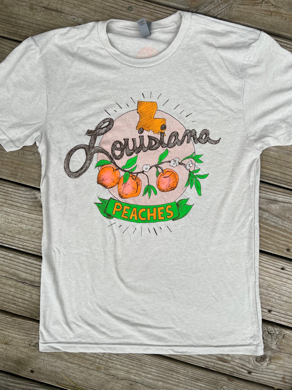 Image of Adult Louisiana Peaches on Oatmeal.
