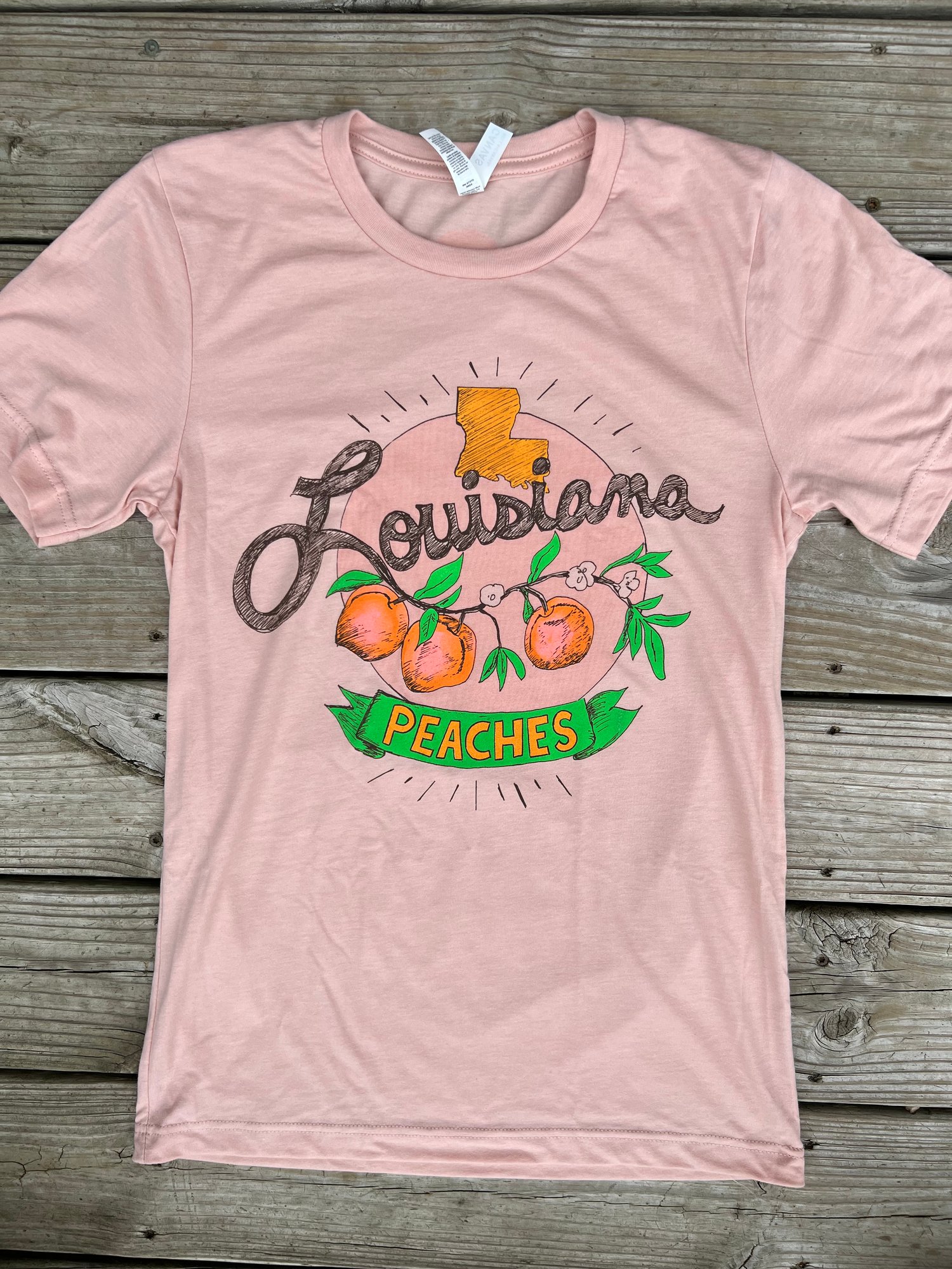 Image of Adult Louisiana Peaches on Peach 