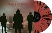 Image 1 of LAYERS OF PAIN - Splatter Red & Black Vinyl 