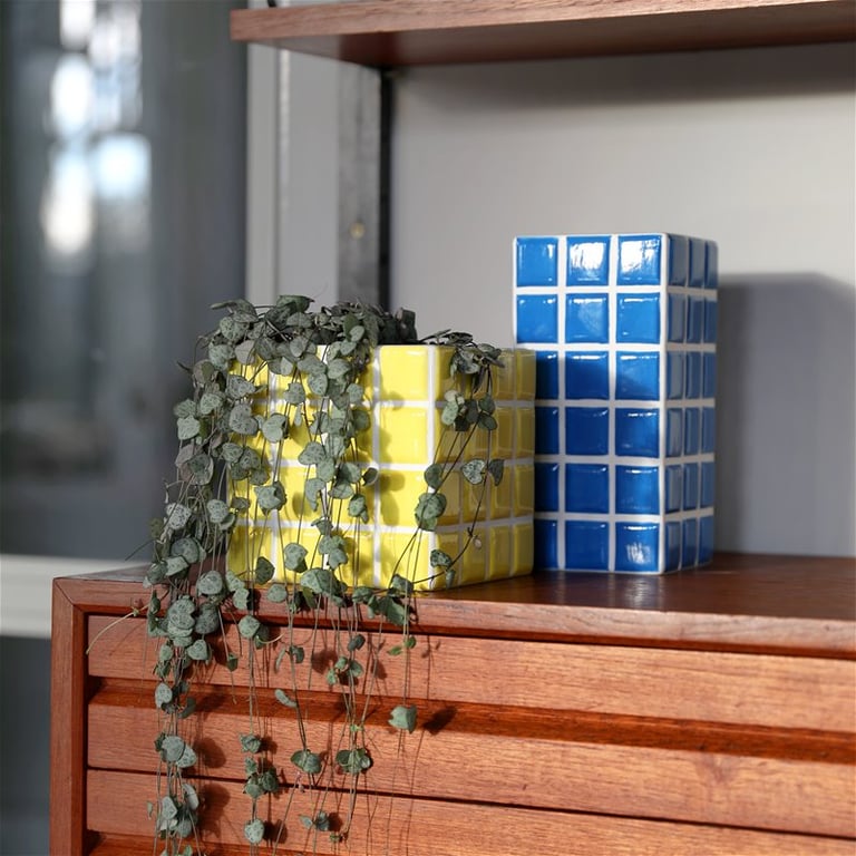 VASE TILE BLEU, &KLEVERING Image 5