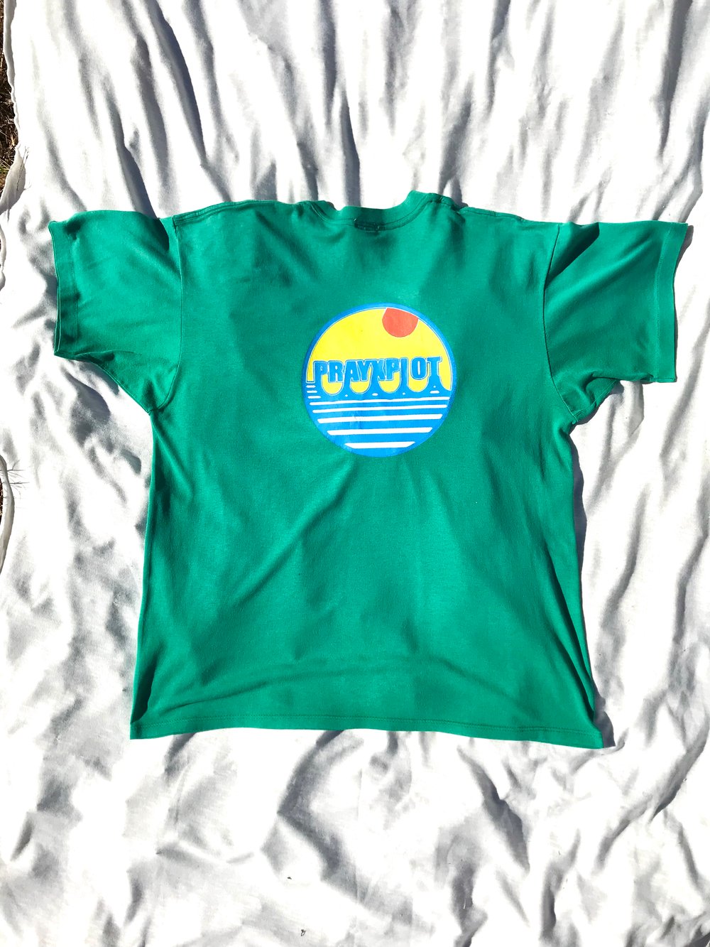 that port vintage tee in teal