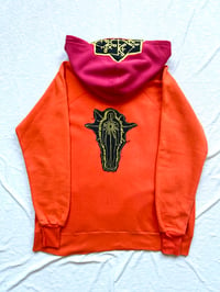 Image of right here inside cut and sew hoodie 