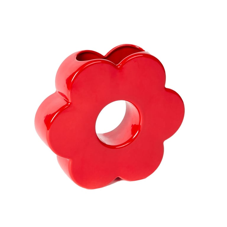 VASE DAISY RED, DOIY Image 3