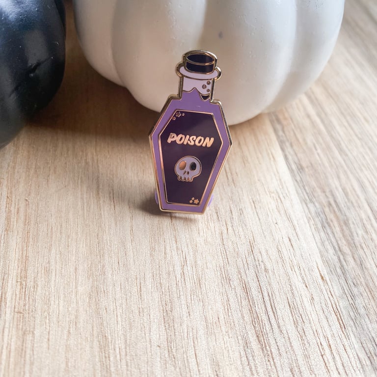 Poison Enamel Pin