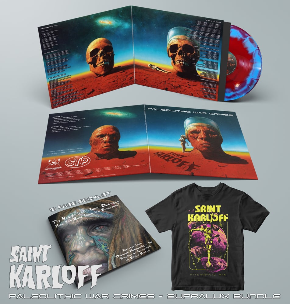 Image of Signed Paleolithic War Crimes SUPRALUX BUNDLE (pre order)