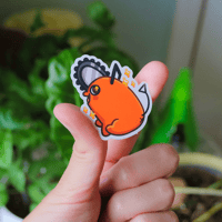 Image 2 of Pochita Sticker