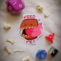 Image 1 of Feed Me! Sticker