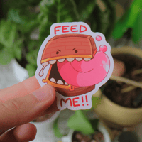 Image 2 of Feed Me! Sticker