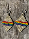 Triangle Rainbow earrings