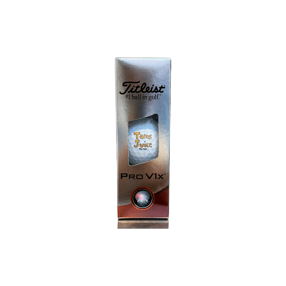 Image of Titleist x Toms Juice Golf Balls