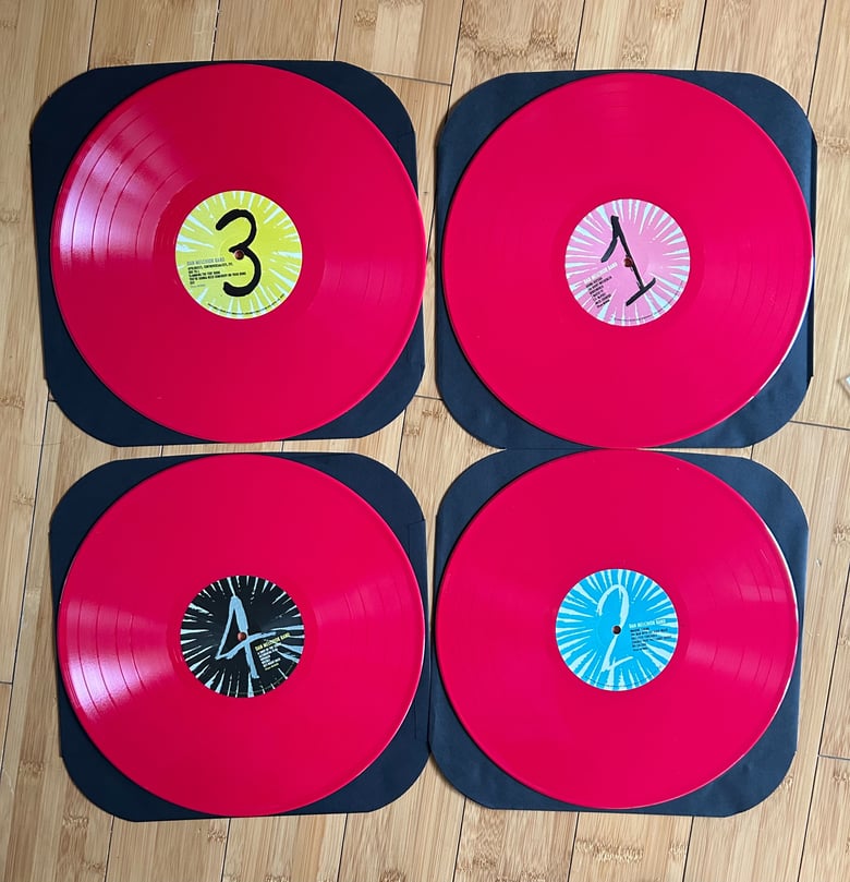 Image of Dan Melchior Band - 'WELCOME TO REDACTED CITY' RED VINYL 