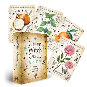 Green Witch Oracle Cards: Discover Real Secrets of Botanical Magic (44 Full-Color Cards