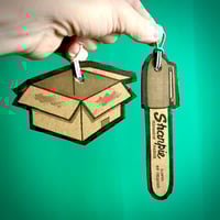Image 1 of Cardboard Box Scented Air Freshener!