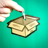 Image 2 of Cardboard Box Scented Air Freshener!