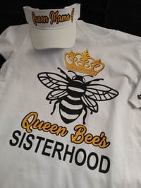 Image 1 of QUEEN BEE'S OFFICIAL WHITE TSHIRT