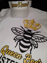 Image 3 of QUEEN BEE'S OFFICIAL WHITE TSHIRT