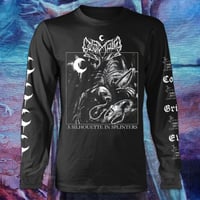 Image 1 of Leviathan "Silhouette In Splitters" Long-sleeve T-shirt
