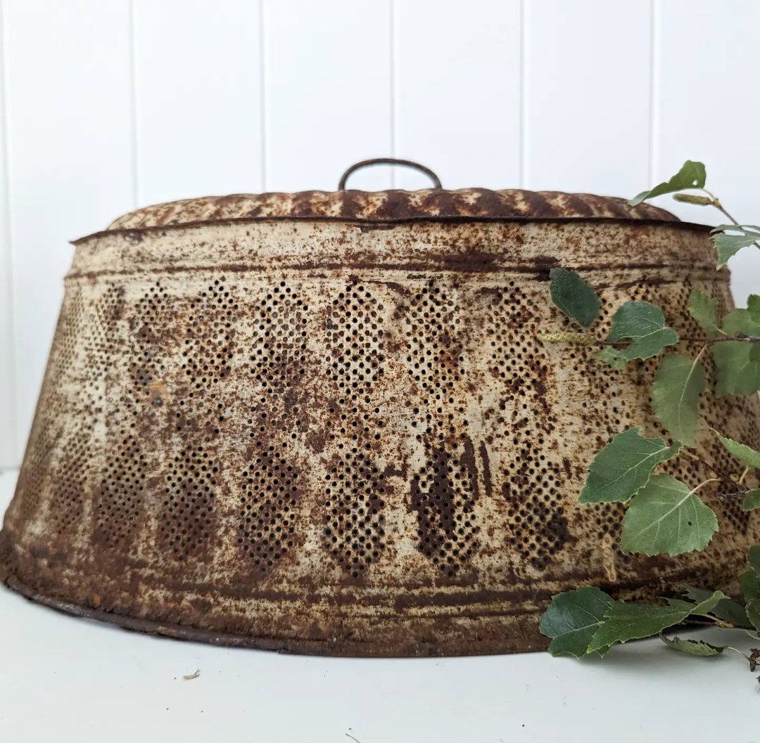 Image of Tin food cover