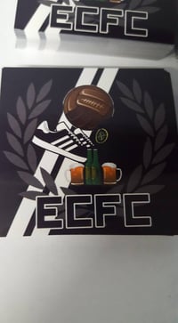 Image 1 of Pack of 25 7x7cm Edinburgh City/Elgin City Football/Ultras Stickers.