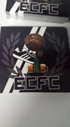 Pack of 25 7x7cm Edinburgh City/Elgin City Football/Ultras Stickers.