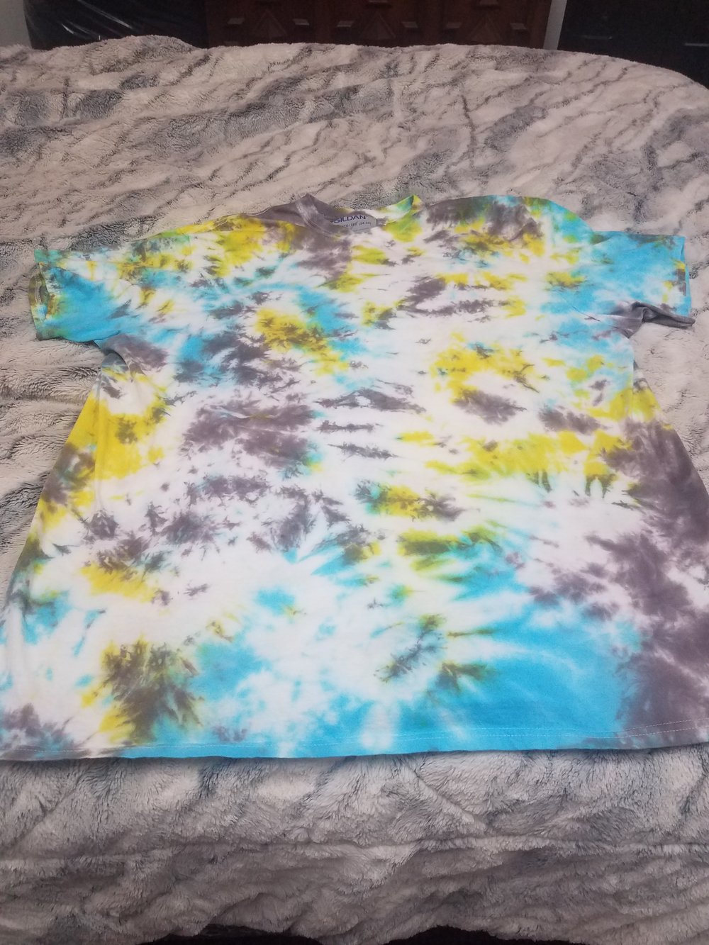 Image of Scrunch tye dye t shirt