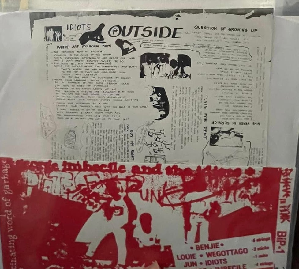 Image of G.I. + The Idiots - Fascinating World Of Garbage Vinyl LP