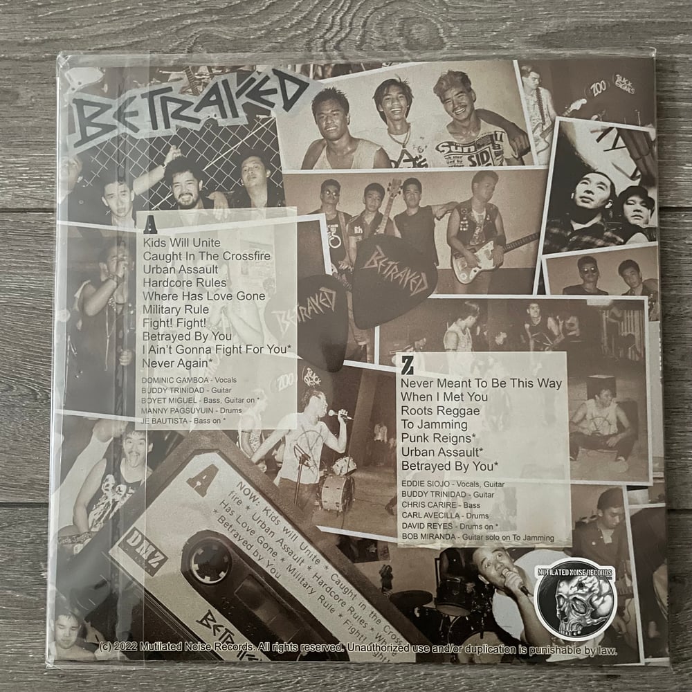 Image of Betrayed - Betrayed Vinyl LP