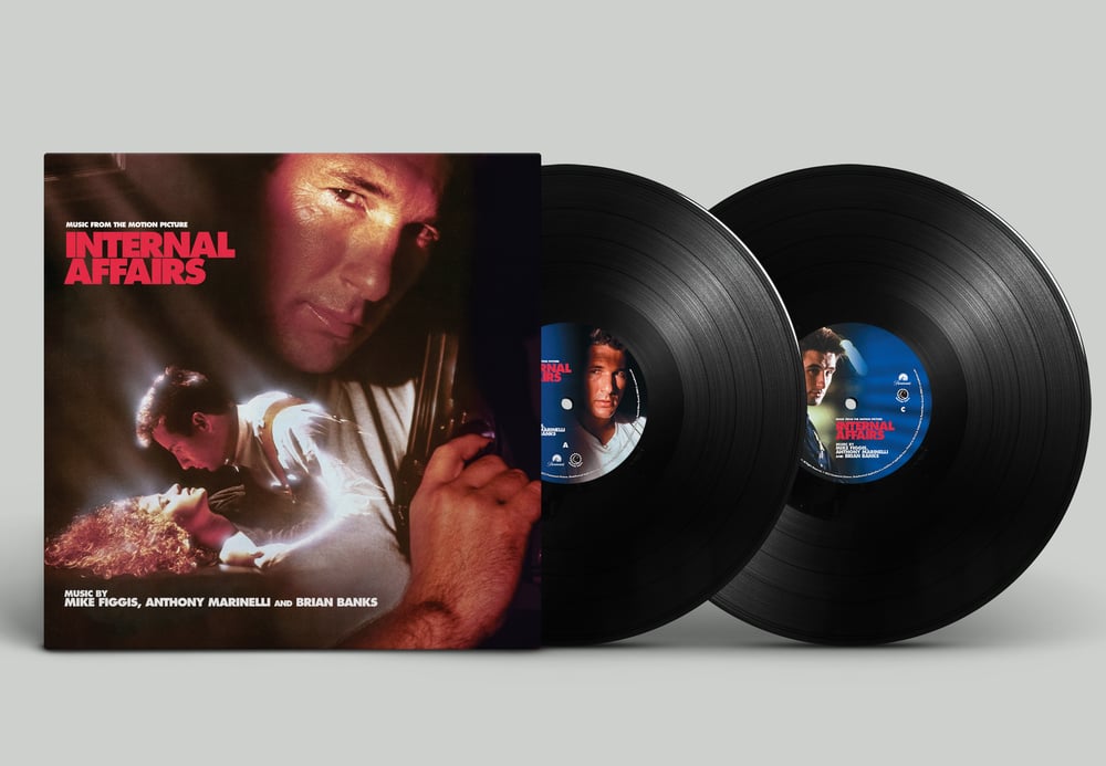 (Rainbo-In-Dark) INTERNAL AFFAIRS -- Original Motion Picture Score (2xLP)