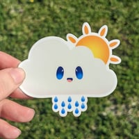 Sunny Showers sticker