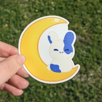 Moon Bunny sticker
