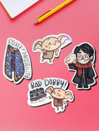 Image 1 of YER A WIZARD STICKERS | BUNDLES/SINGLES