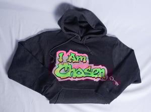 Fresh Dark Grey “I Am Chosen” Hoodie