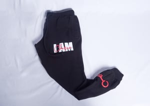 Black “I Am Chosen" Joggers
