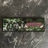 Image 2 of MASSACRE BAND HEADER OFFICIAL WOVEN PATCH